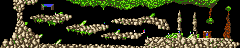 Overview: Oh no! More Lemmings, Amiga, Tame, 14 - Get a little extra help